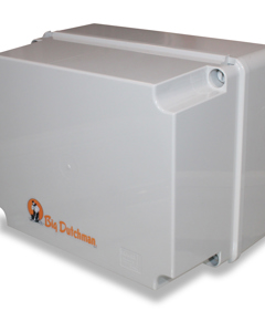 Central connecting unit for 20 feed valves with sensors